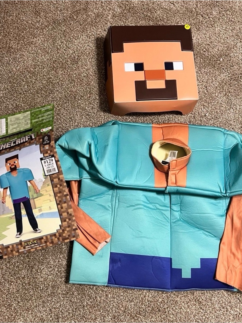 Steve Kids Costume - Blue/Tan